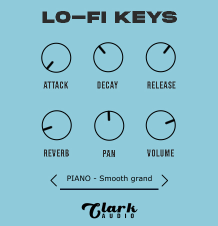 Lo-Fi Keys - free Lo-fi piano plugin