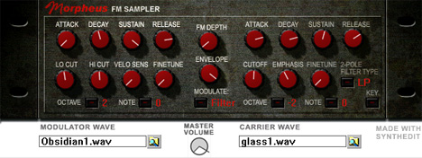 Morpheus - free Stereo FM sampler plugin