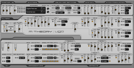 M-theory - free Plucked string plugin