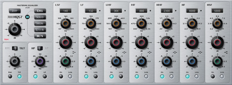 MQ57 - free Parametric mastering EQ plugin