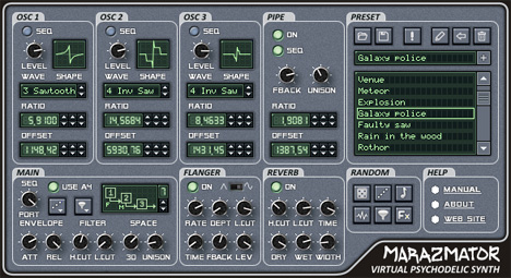 Marazmator - free SFX synth plugin