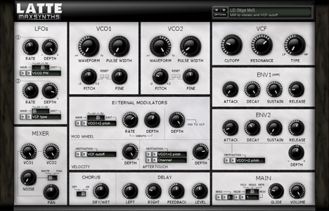 Latte Free - free Vintage sounds plugin