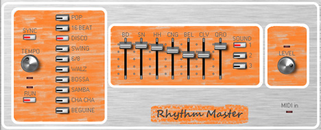 Rhythm Master - free Analog drum machine plugin