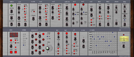 Damatriks - free Modular synth plugin