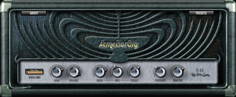 C-15 - free Guitar amp head plugin