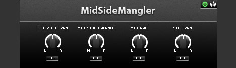 MidSideMangle - free Mid/Side pan processor plugin