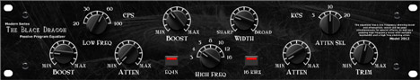 Modern Black Dragon - free Pultec EQP-1A clone plugin