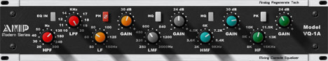 Modern Console EQ - free Analog EQ plugin