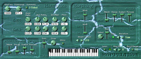 Moppeltron - free Morphing synth plugin