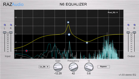 N6 - free Paragraphic EQ plugin