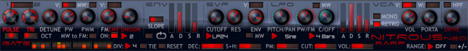 NitrousNEO - free 2 quad osc analog synth plugin