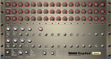 Noisebud Stepdad - free Step filter / ring mod plugin