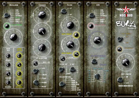 Burt - free Dirty bass synth plugin