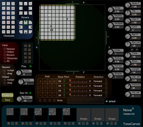 Nova3 - free Generative sequencer plugin