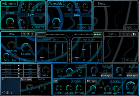 Odin - free Semi-modular synth plugin