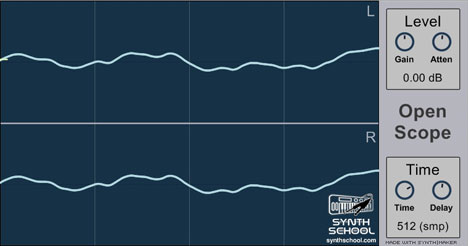 Open Scope - free Oscilloscope plugin