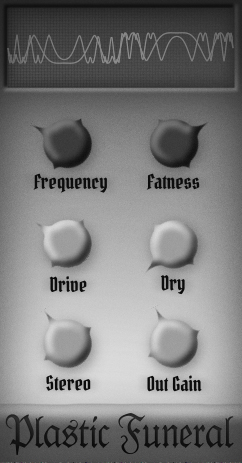 Plastic Funeral - free Distortion / saturation plugin