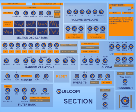 SECTION - free Ensemble synth plugin