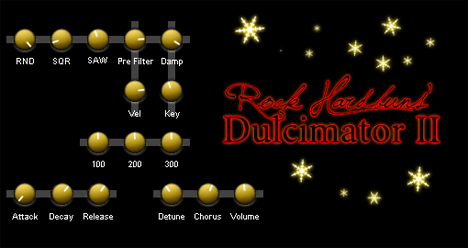 Dulcimator2 - free Plucked string synth plugin