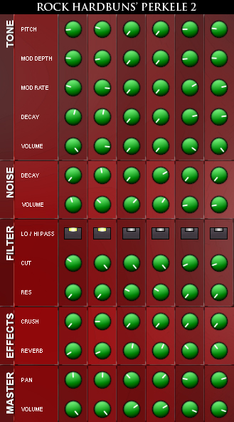 Perkele2 - free FM drum synth plugin