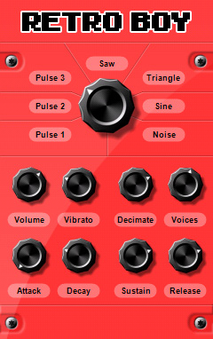 Retro Boy - free Chiptune synth plugin