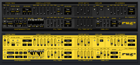 Rez - free Monophonic synth plugin