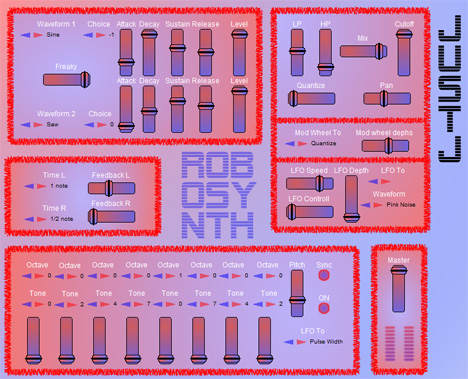 Robosynth - free Retro soundcard synth plugin