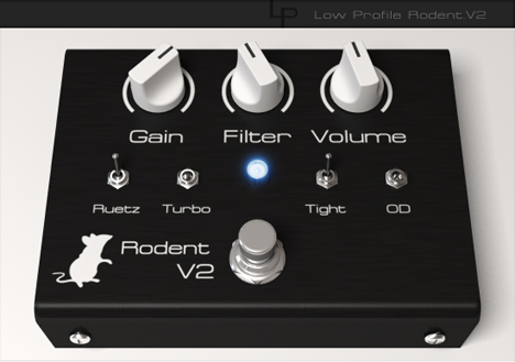 Rodent - free ProCo Rat distortion emulation plugin