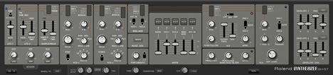 Rolend SH-57 - free Roland SH-5 / 7 emulation plugin