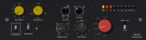 SL473 - free Vinyl disc cutting compressor plugin