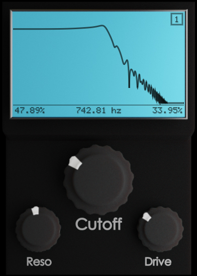 Unifilter - free Filter / distortion plugin