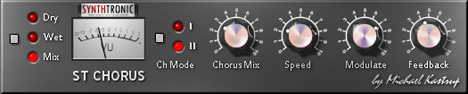 ST CHORUS - free Vintage chorus plugin