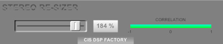 Stereo Re-sizer - free Stereo enhancer plugin
