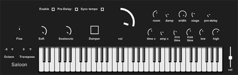 Saloon - free Honky tonk piano plugin