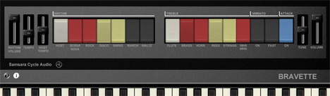 Bravette - free Home organ plugin