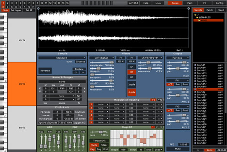Shortcircuit 2 - free Advanced sampler plugin