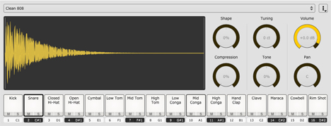 Sitala - free Drum sampler plugin