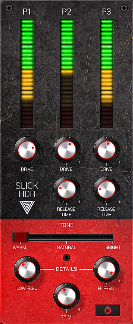 SlickHDR - free Psychoacoustic dynamic processor plugin