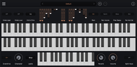 Organ - free Electric tonewheel organ plugin