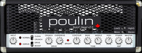 SoloC Head - free 3 channels tube preamp plugin