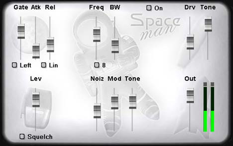 Spaceman - free Lo-fi vocals plugin