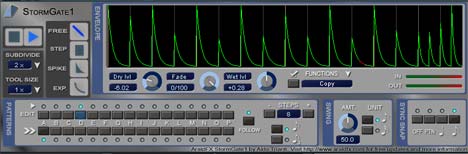 StormGate1 - free Rhythmic gate plugin