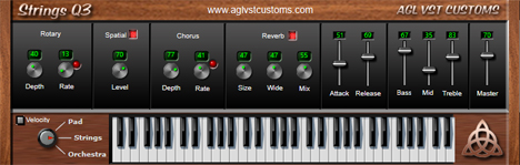 STRINGS Q3 - free Strings synth plugin