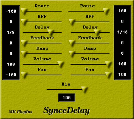 SynceDelay - free Delay plugin