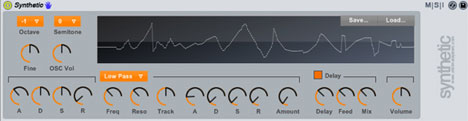 Synthetic - free Drawable oscillator synth plugin