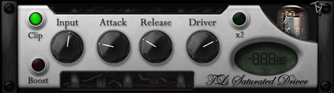 TLs Saturated Driver - free Tube limiter / compressor plugin