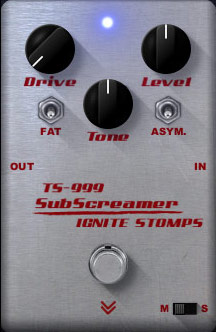 TS-999 - free Overdrive stomp plugin