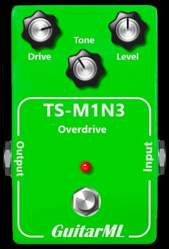 TS-M1N3 - free Overdrive pedal plugin