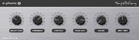 TapeDelay - free Delay plugin