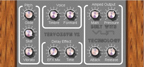 TerVoxSyn - free Theremin emulation plugin